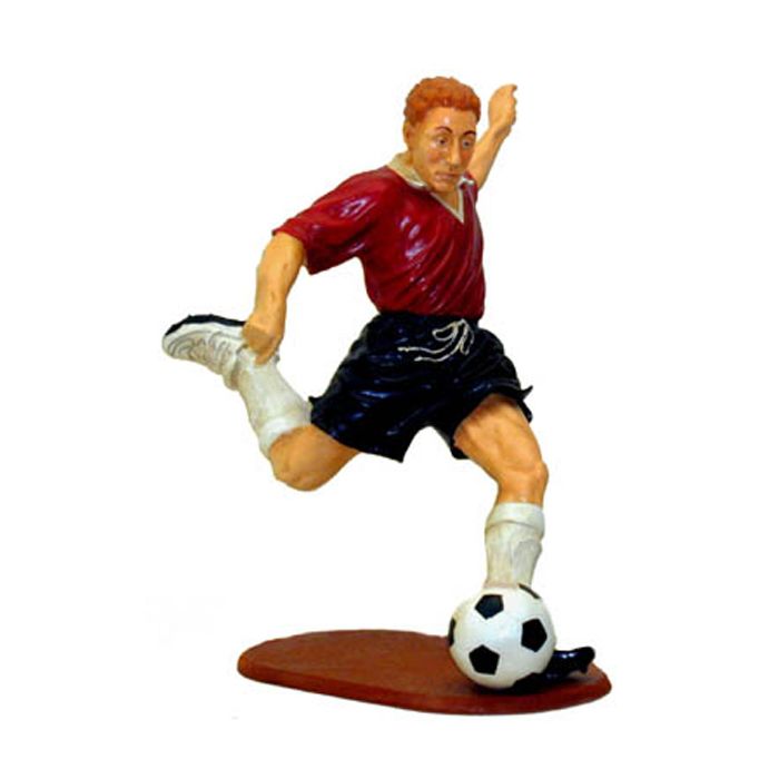 Fußballer 70cm verkleinert Dekorationsfigur
