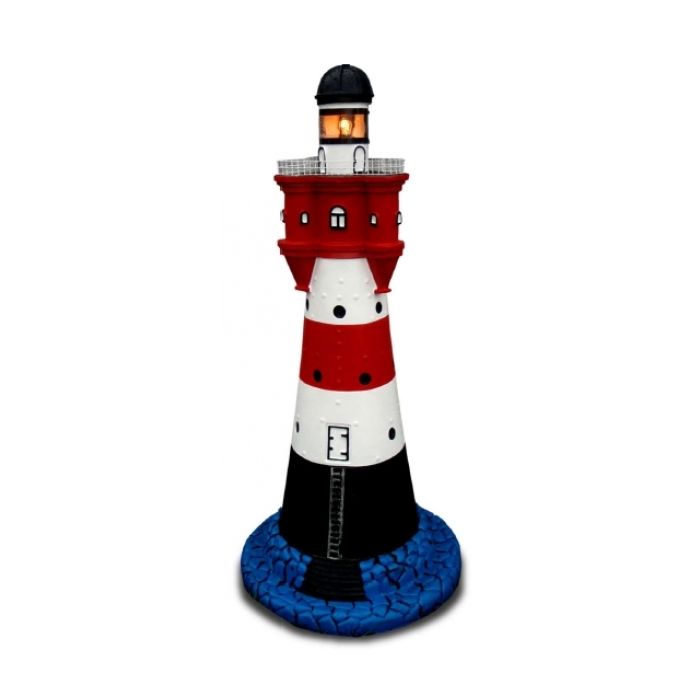 Leuchtturm groß verkleinert Dekorationsfigur