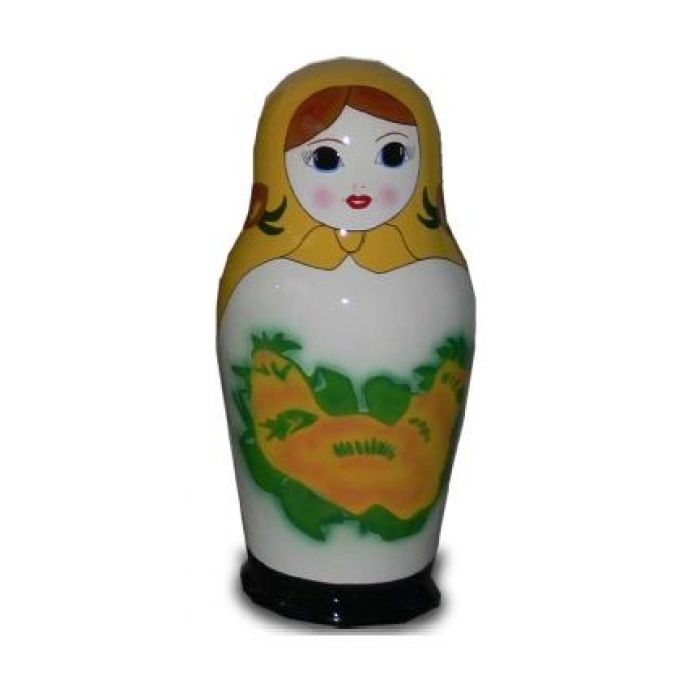 Matroschka orange klein lebensgroß Deko- & Werbefigur