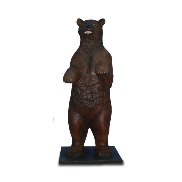 Braunbär stehend lebensgroß Deko- & Werbefigur