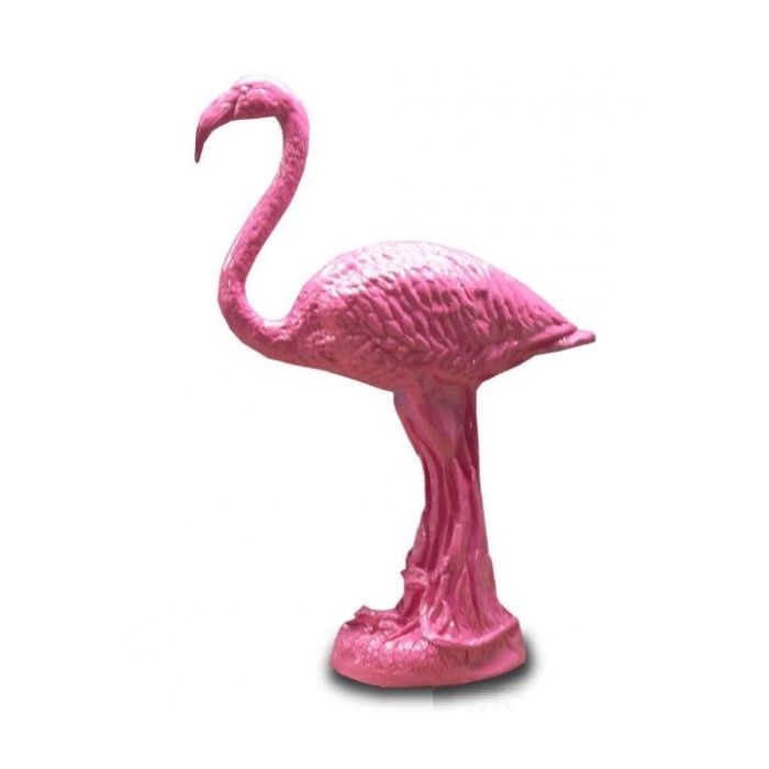 Flamingo PINK lebensgroß Dekorationsfigur