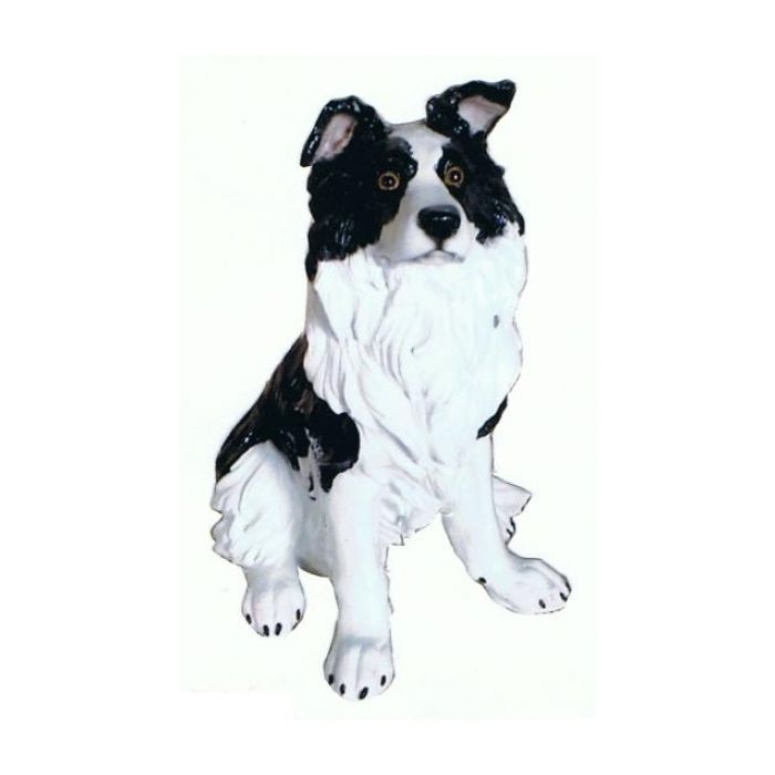 Bordercollie lebensgroß Dekorationsfigur
