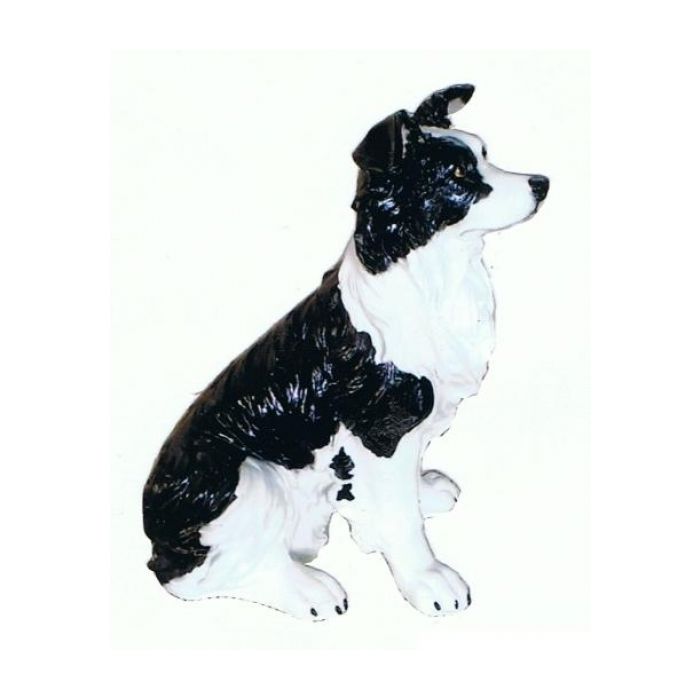 Bordercollie lebensgroß Dekorationsfigur