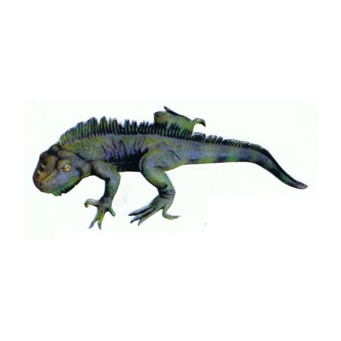 Leguan lebensgroß Dekorationsfigur