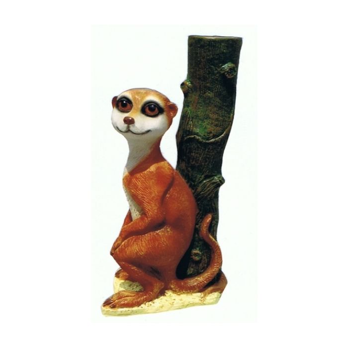 Erdmännchen lebensgroß Dekorationsfigur