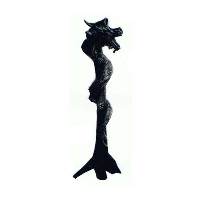 Drachensäule groß lebensgroß Dekorationsfigur