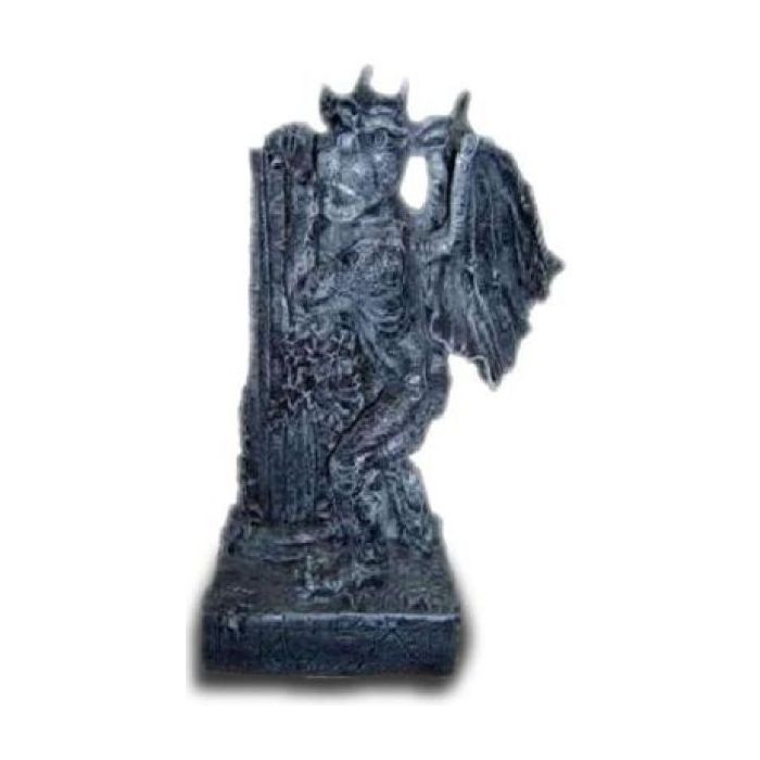 Säulenfragment mit Drachen verkleinert Dekorationsfigur