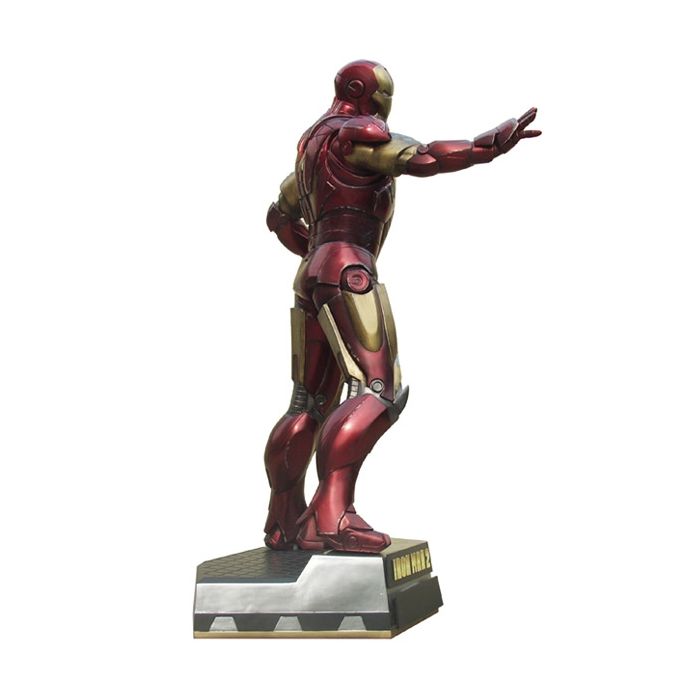 Iron Man 2 Battlefield Version lebensgroß Deko- & Werbefigur