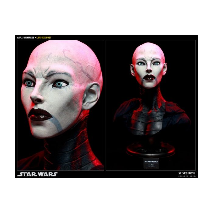 Asajj Ventress Büste lebensgroß Dekoköpfe & Büsten