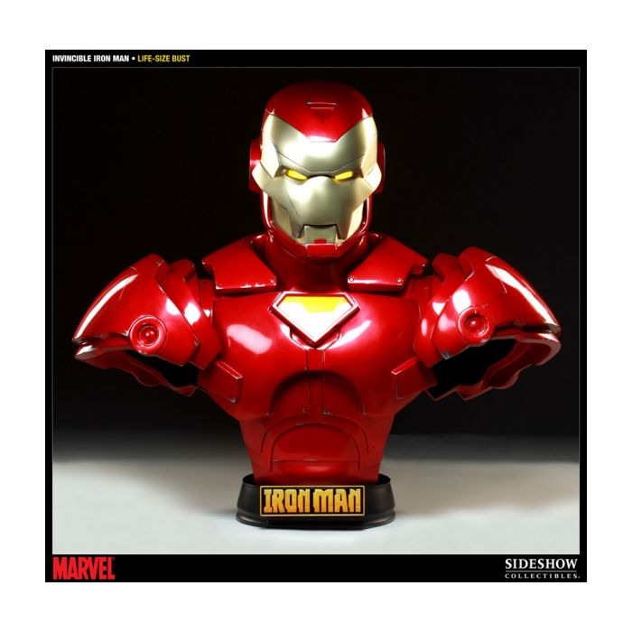 Invincible Iron Man Büste - Comic Version lebensgroß Dekoköpfe & Büsten