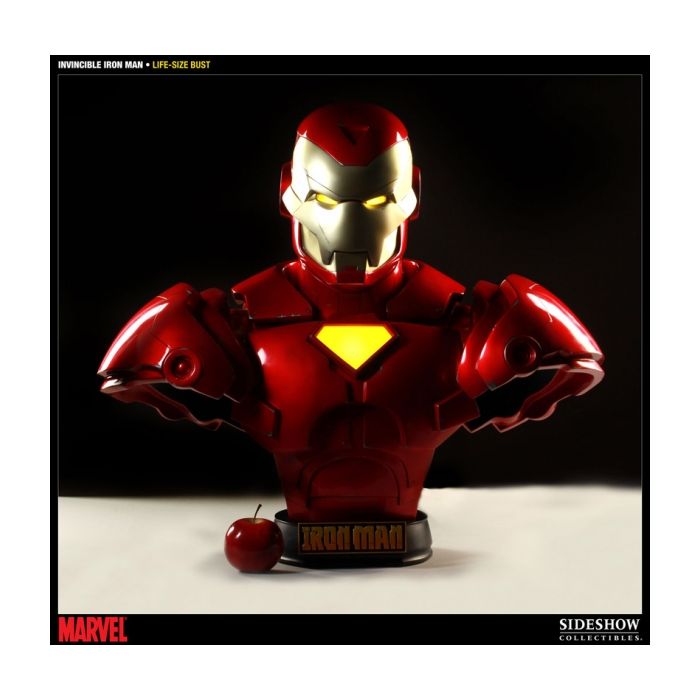 Invincible Iron Man Büste - Comic Version lebensgroß Dekoköpfe & Büsten