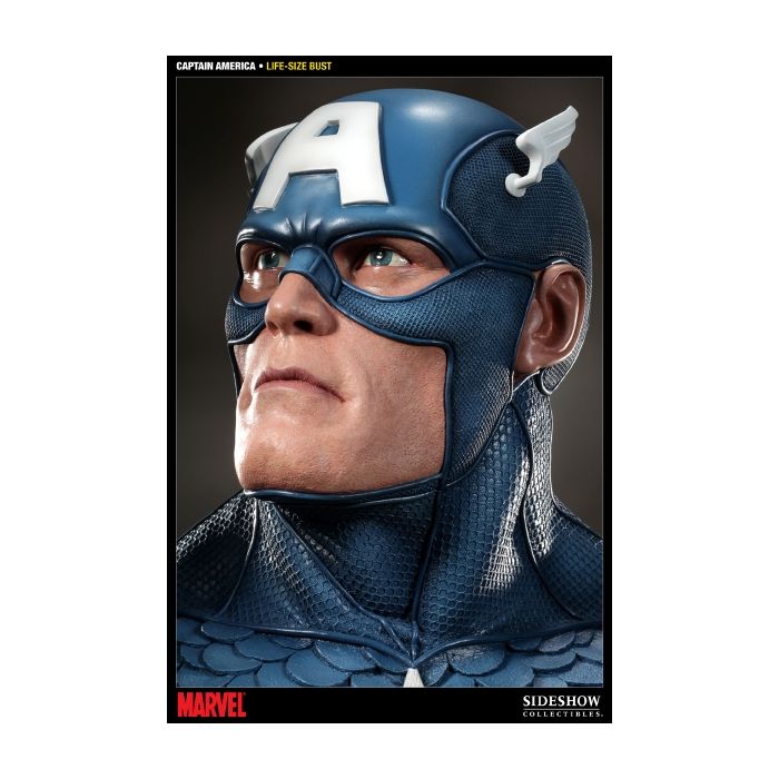 Captain America Büste Marvel lebensgroß Dekoköpfe & Büsten