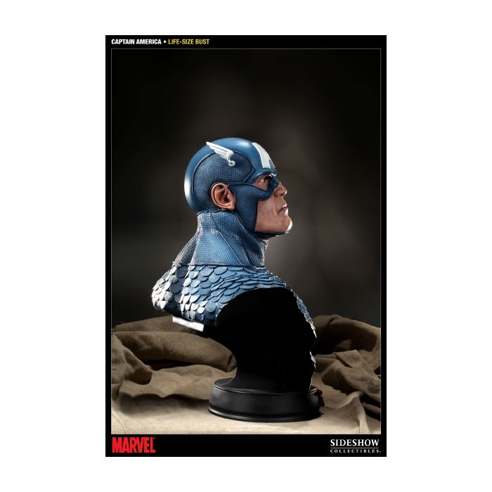 Captain America Büste Marvel lebensgroß Dekoköpfe & Büsten