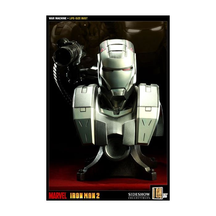 Iron Man 2 War Machine Büste lebensgroß Dekoköpfe & Büsten