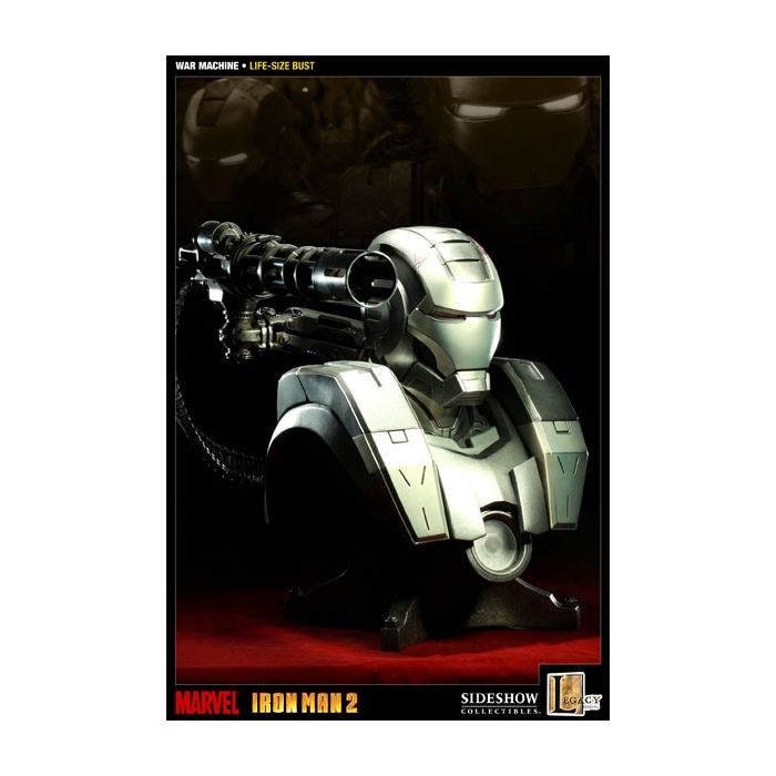 Iron Man 2 War Machine Büste lebensgroß Dekoköpfe & Büsten