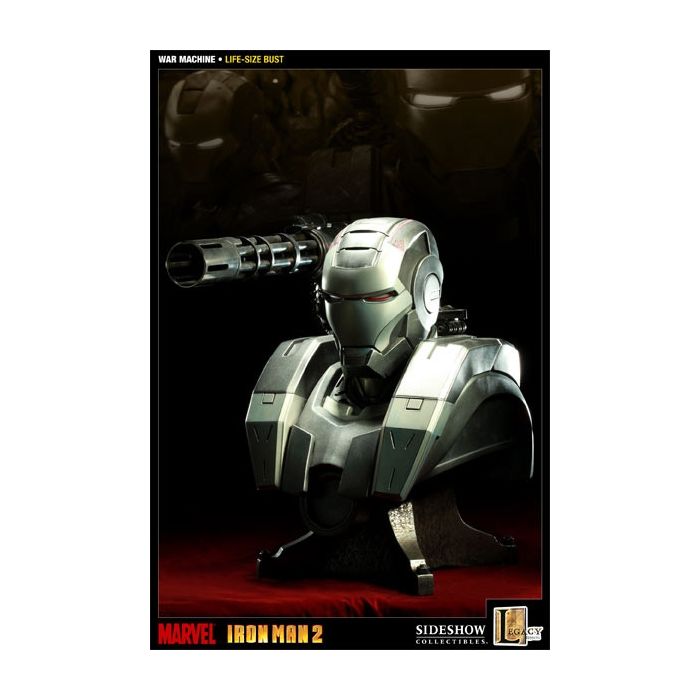Iron Man 2 War Machine Büste lebensgroß Dekoköpfe & Büsten