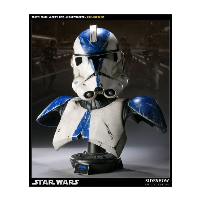 501st Legion: Vader&#180;s Fist Clone Trooper Büste lebensgroß Dekoköpfe & Büsten