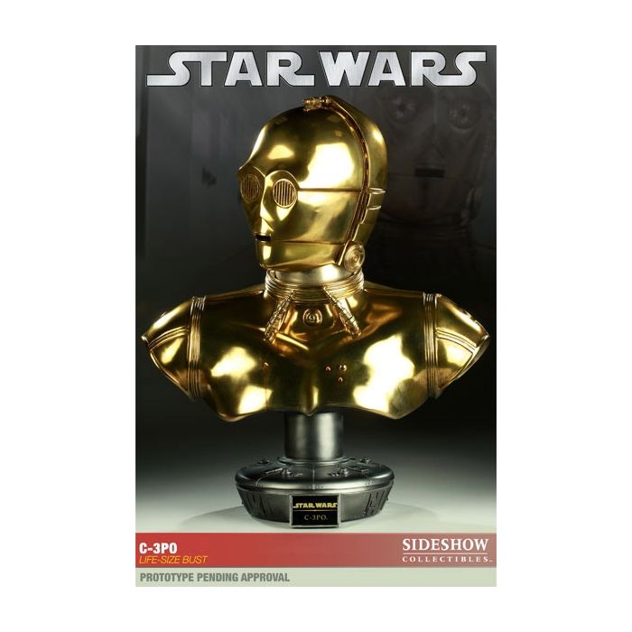 C-3PO Büste Star-Wars lebensgroß Dekoköpfe & Büsten
