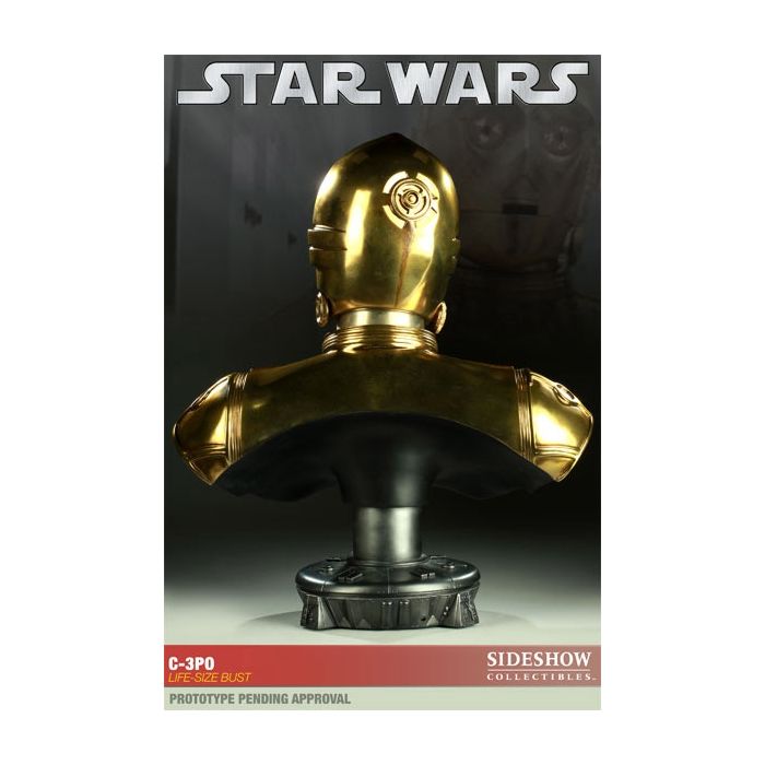 C-3PO Büste Star-Wars lebensgroß Dekoköpfe & Büsten