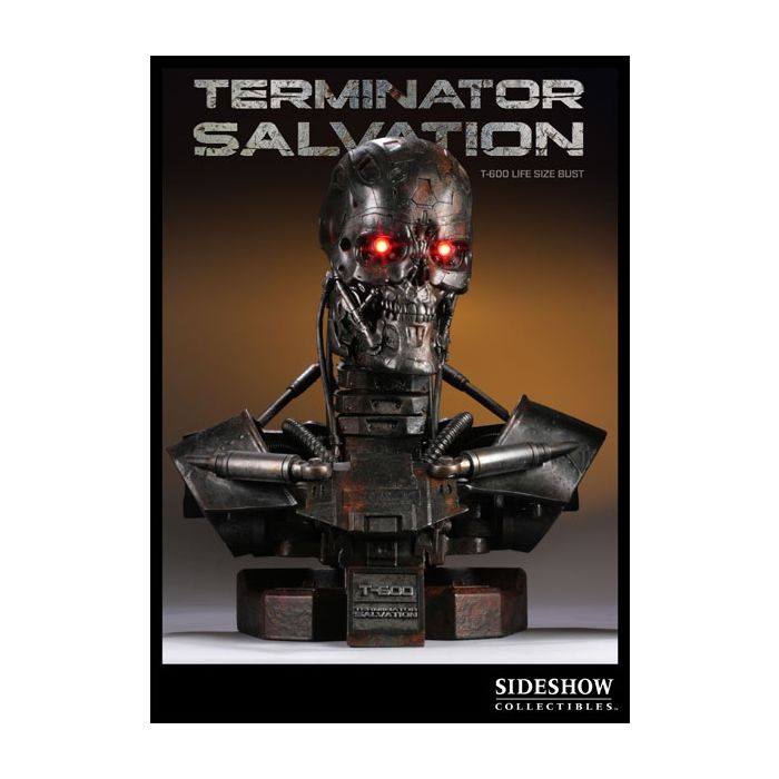 Terminator T-600 Salvation Büste lebensgroß Dekoköpfe & Büsten