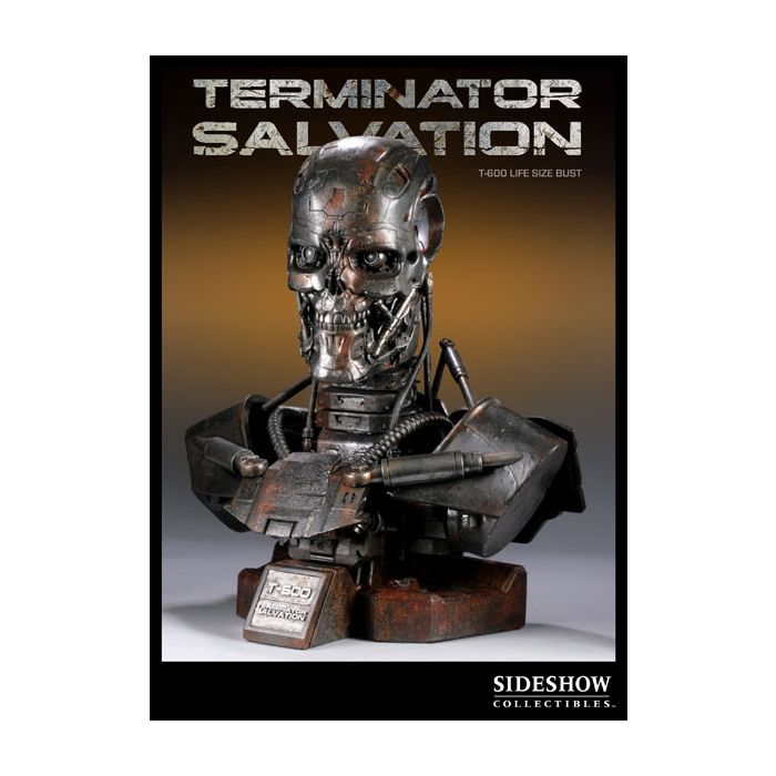 Terminator T-600 Salvation Büste lebensgroß Dekoköpfe & Büsten