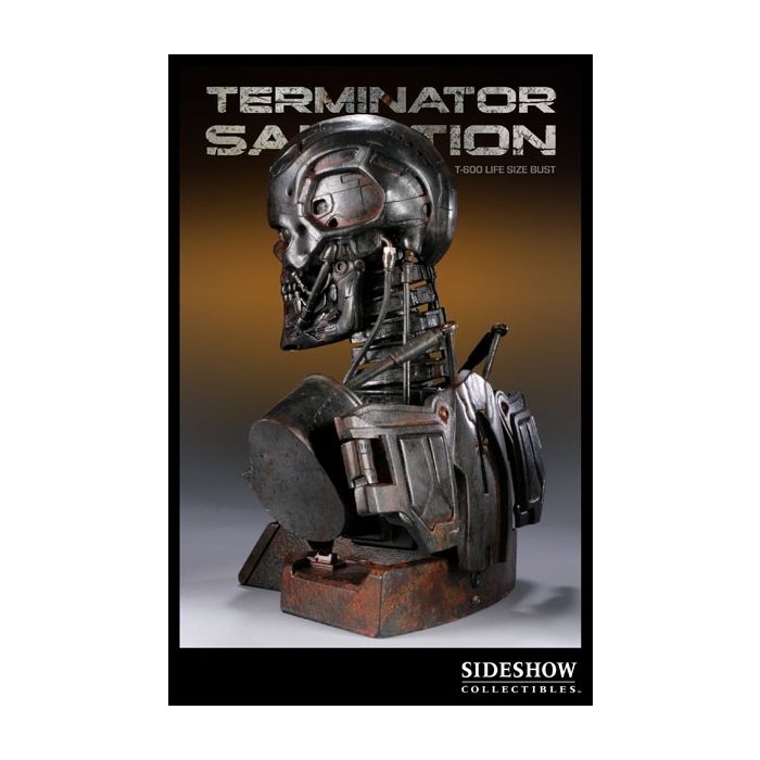 Terminator T-600 Salvation Büste lebensgroß Dekoköpfe & Büsten
