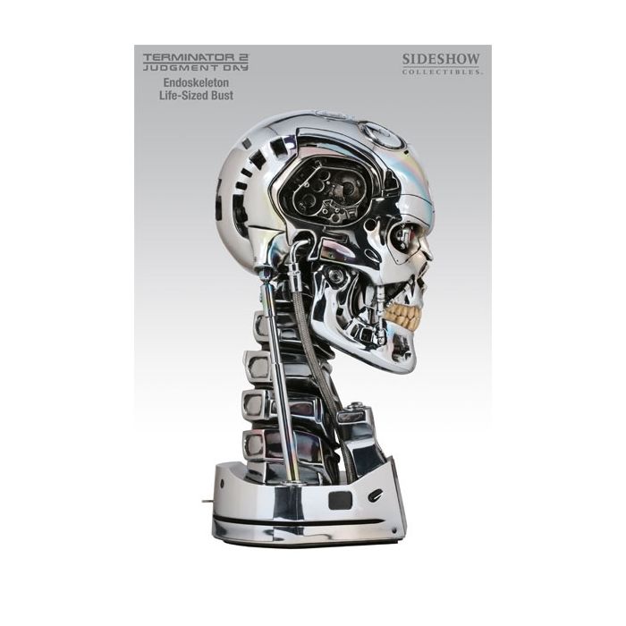 Terminator T-800 Büste - Endoskelett Combat Version verkleinert Dekoköpfe & Büsten
