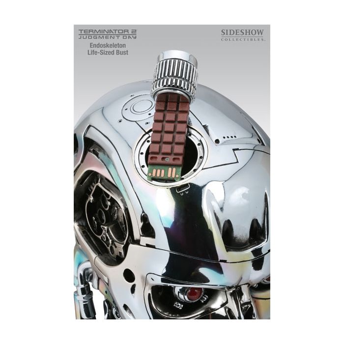 Terminator T-800 Büste - Endoskelett Combat Version verkleinert Dekoköpfe & Büsten