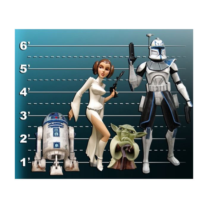 R2-D2 Star Wars The Clone Wars lebensgroß Dekorationsfigur