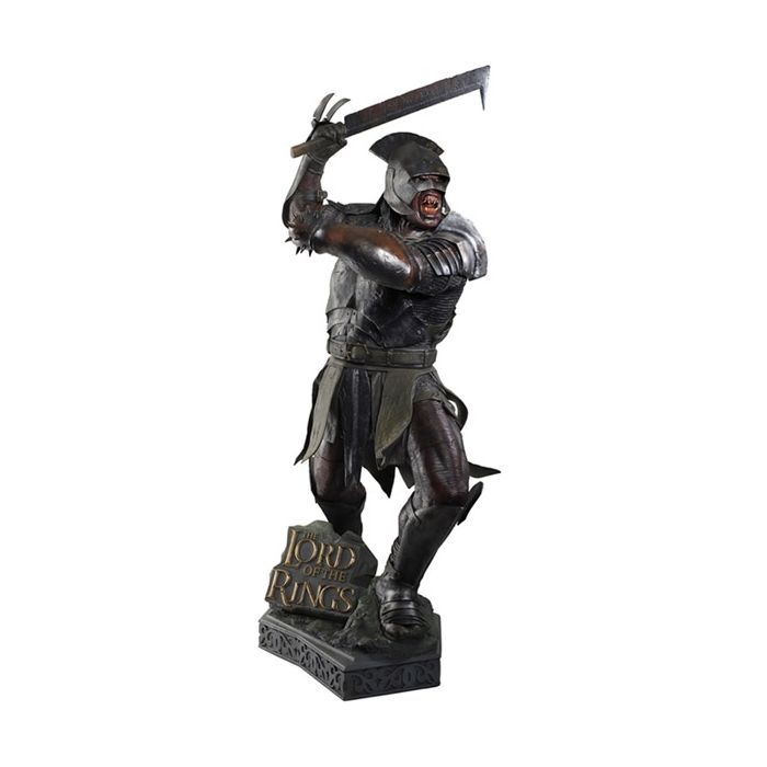 Urak-Hai Statue - Herr der Ringe lebensgroß Dekorationsfigur