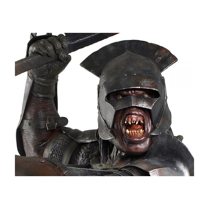 Urak-Hai Statue - Herr der Ringe lebensgroß Dekorationsfigur