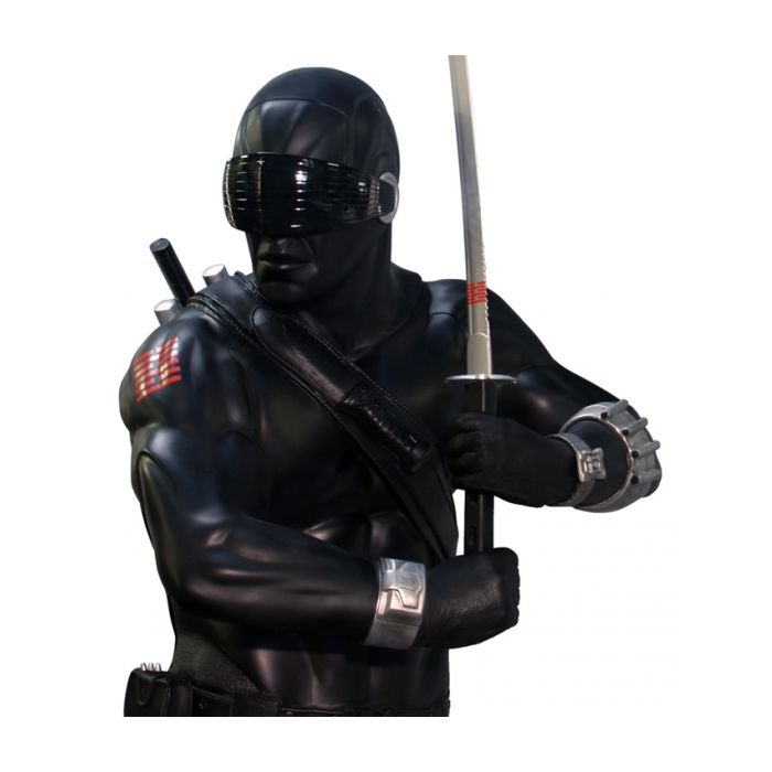 Snake Eyes Statue - GI Joe Geheimauftrag Cobra lebensgroß Dekorationsfigur