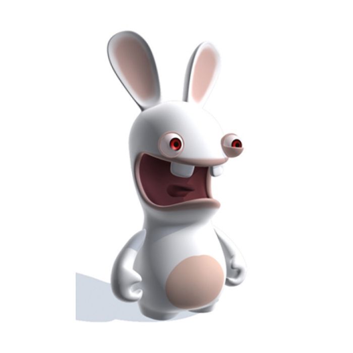 Scream Bunny - Rayman Raving Rabbids lebensgroß Dekorationsfigur