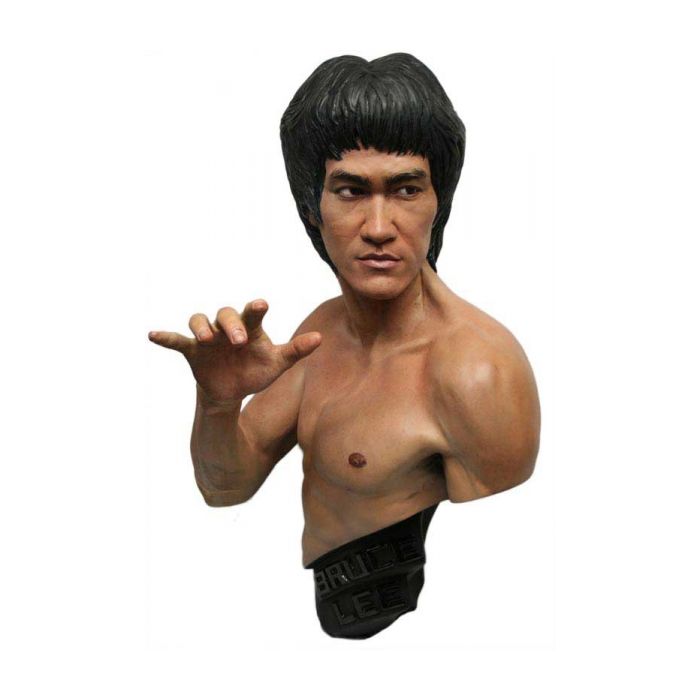 Bruce Lee Büste - Traditional Black Version 1/1 lebensgroß Dekoköpfe & Büsten