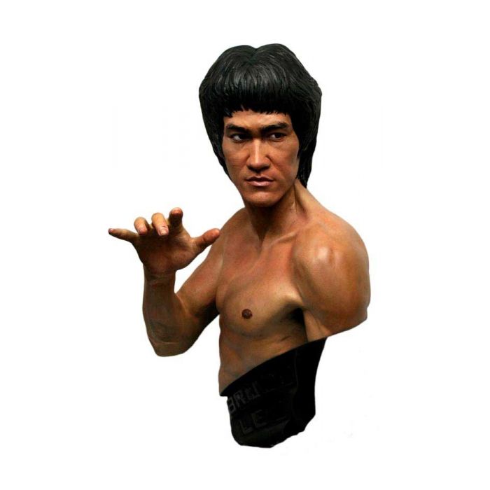 Bruce Lee Büste - Traditional Black Version 1/1 lebensgroß Dekoköpfe & Büsten