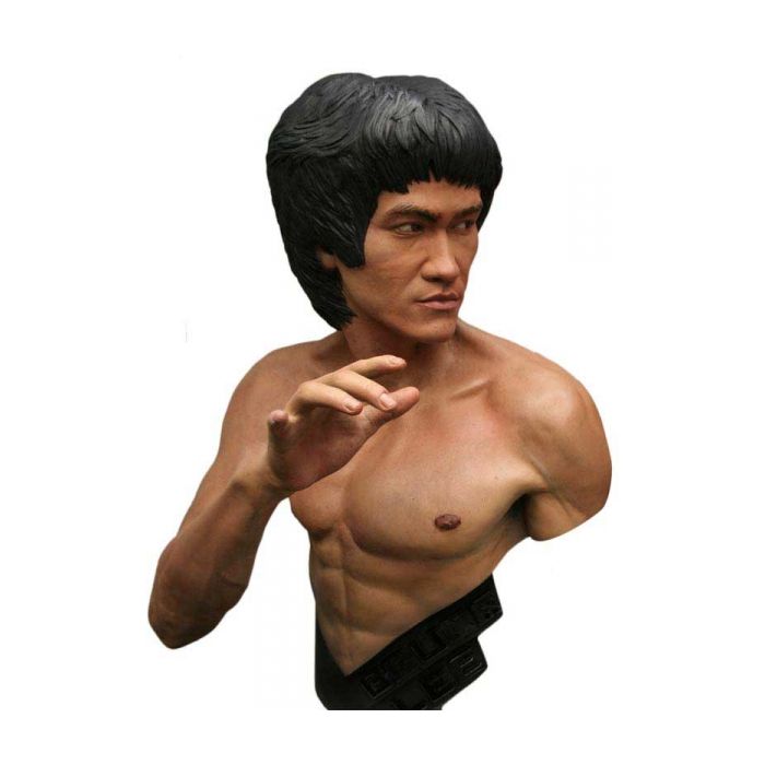 Bruce Lee Büste - Traditional Black Version 1/1 lebensgroß Dekoköpfe & Büsten