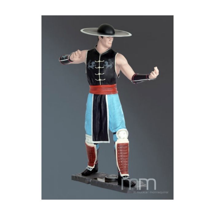 Kung Lao - Mortal Combat GEBRAUCHT lebensgroß Deko- & Werbefigur