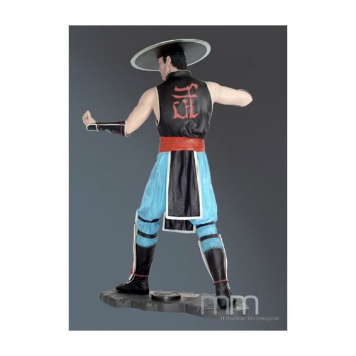 Kung Lao - Mortal Combat GEBRAUCHT lebensgroß Deko- & Werbefigur