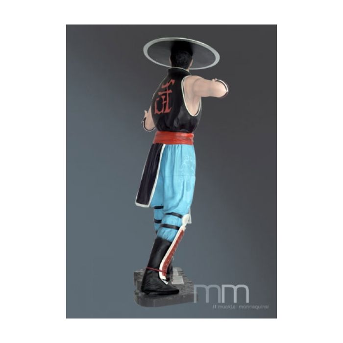 Kung Lao - Mortal Combat GEBRAUCHT lebensgroß Deko- & Werbefigur