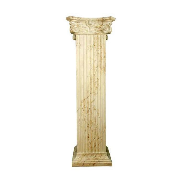 Säule im Marmor - Look lebensgroß Säule