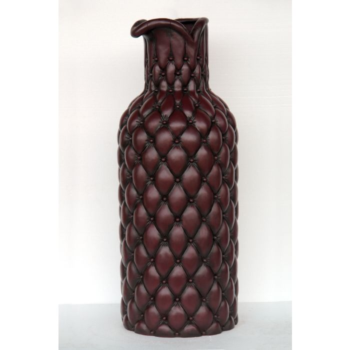 Hohe Vase Chesterfield dunkelbraun keine Angabe Diverse Dekoelemente, Bepflanzungsmöglichkeit