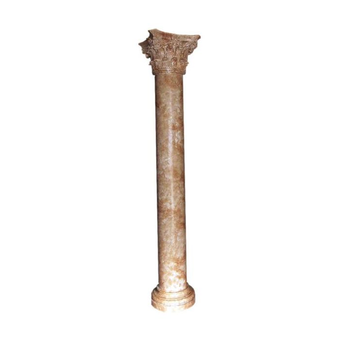 Große Säule im Marmor - Look lebensgroß Säule