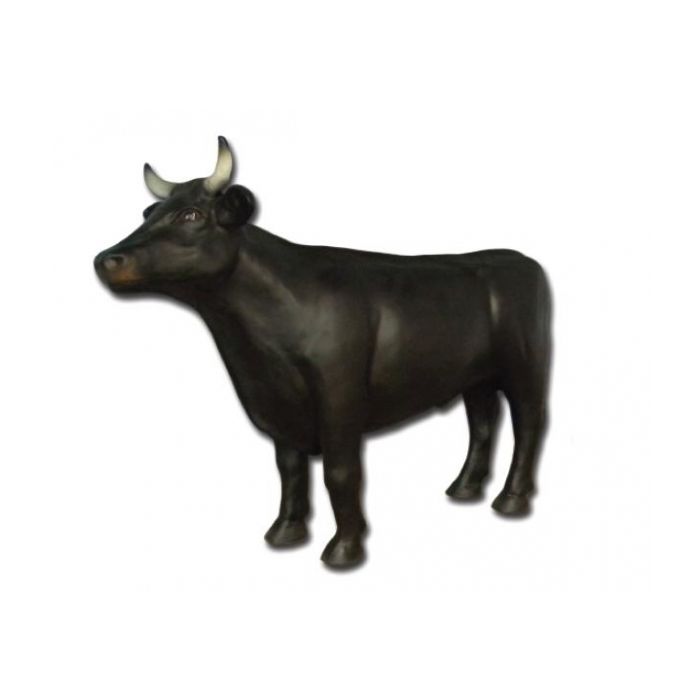Bulle klein mit Hörnern verkleinert Deko- & Werbefigur