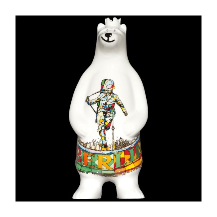 Jump Bear verkleinert Dekorationsfigur