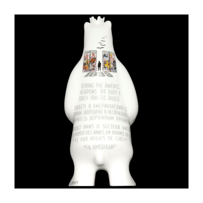 Wall Bear verkleinert Dekorationsfigur