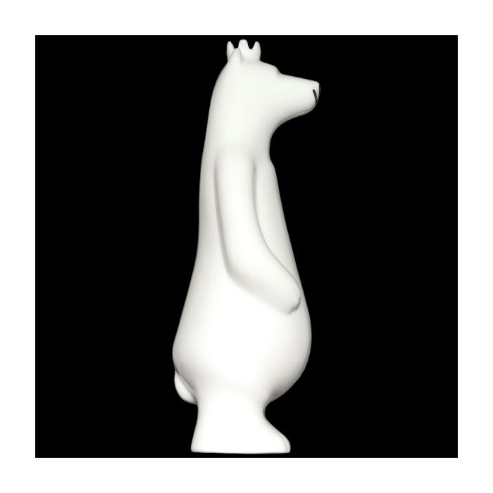 White Bear verkleinert Dekorationsfigur
