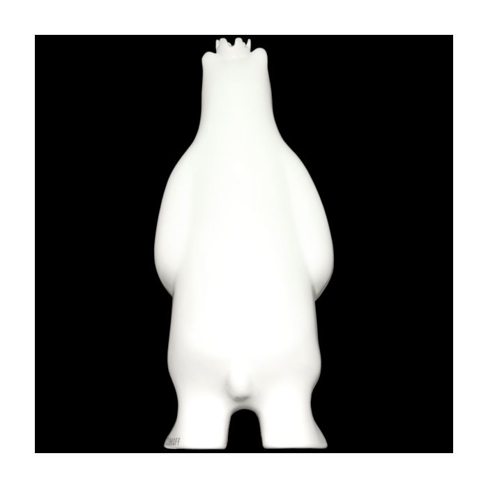 White Bear verkleinert Dekorationsfigur