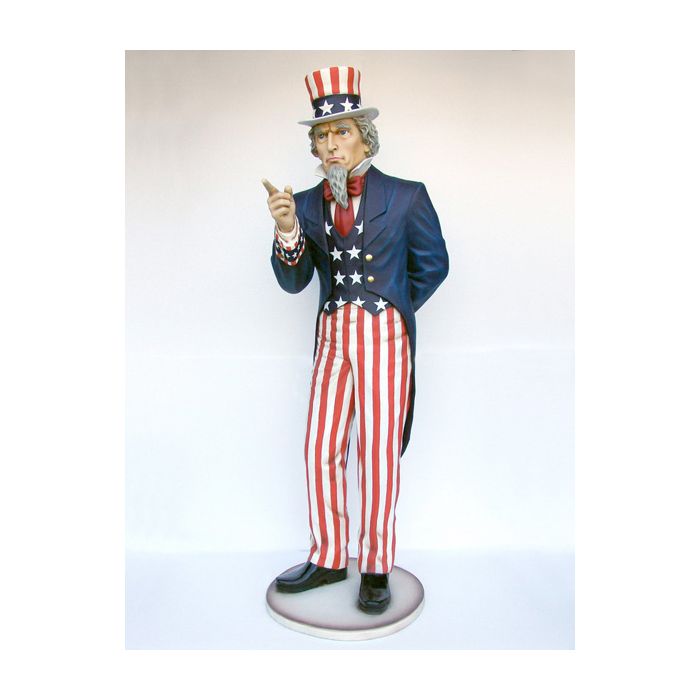 Uncle Sam Big lebensgroß Deko- & Werbefigur