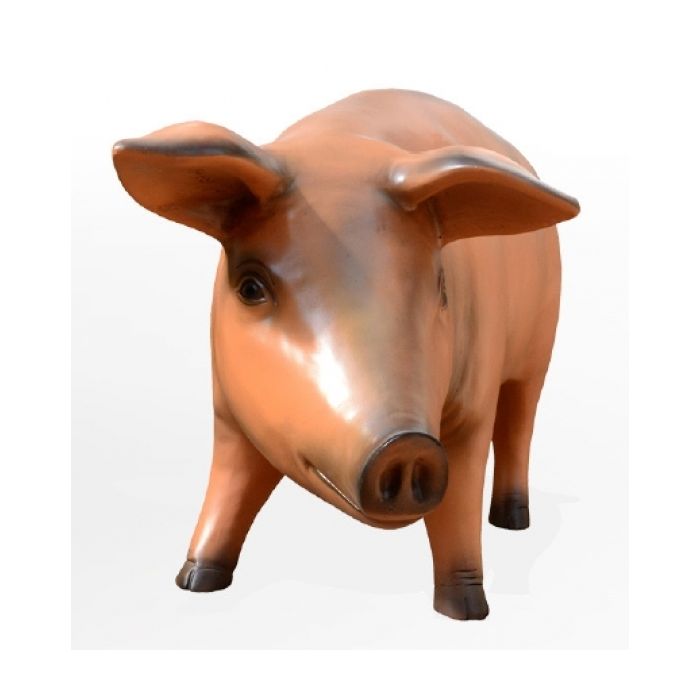 Modernes Schwein lebensgroß lebensgroß Deko- & Werbefigur