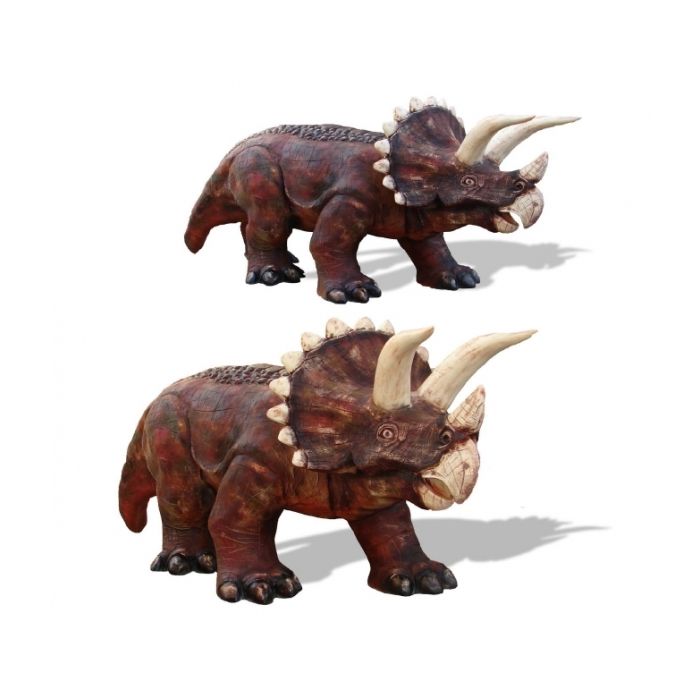 Triceratops lebensgroß Deko- & Werbefigur
